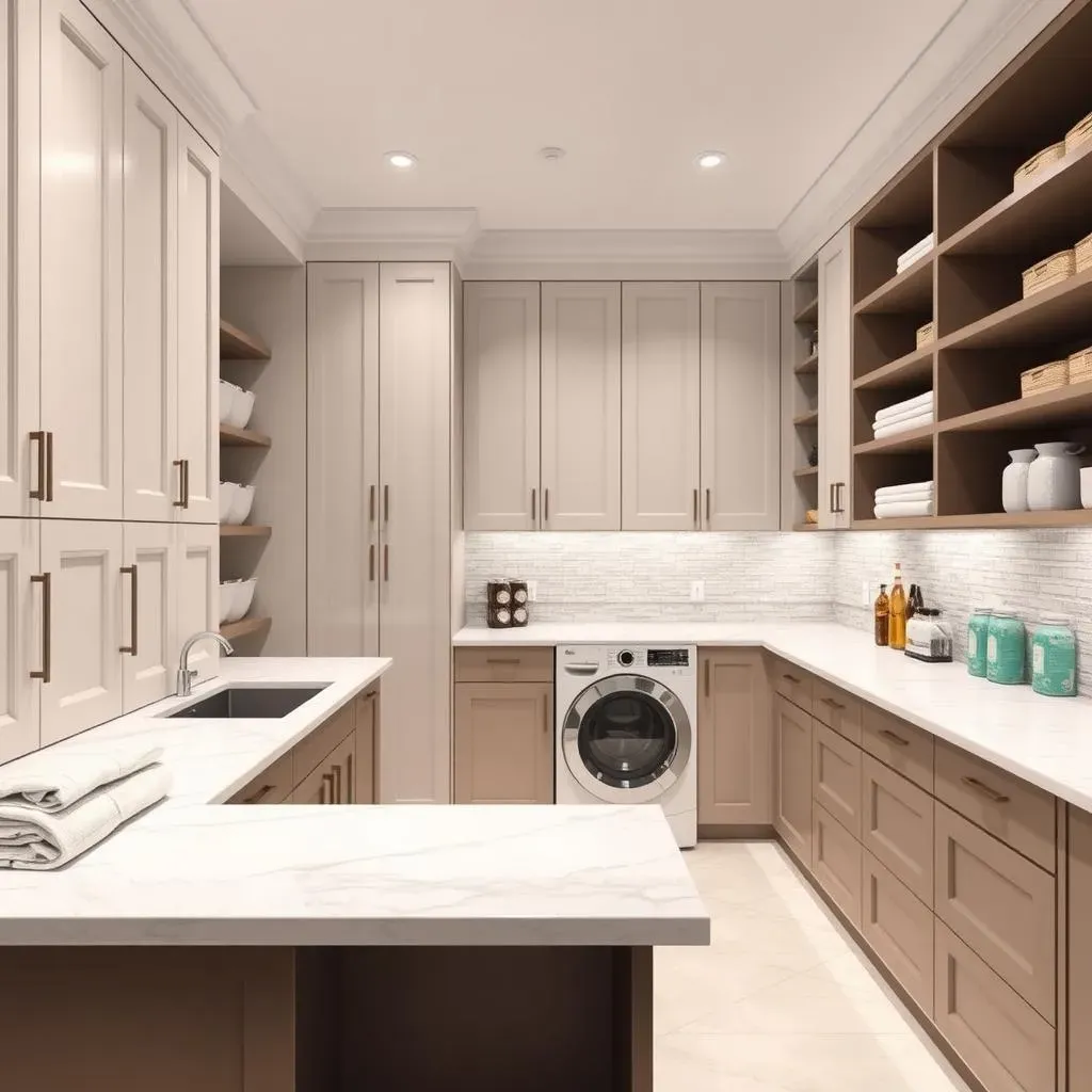 Creating a Functional and Stylish Luxury Modern Laundry Room