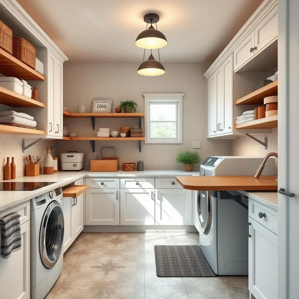 Creating a Functional Modern Farmhouse Laundry Room