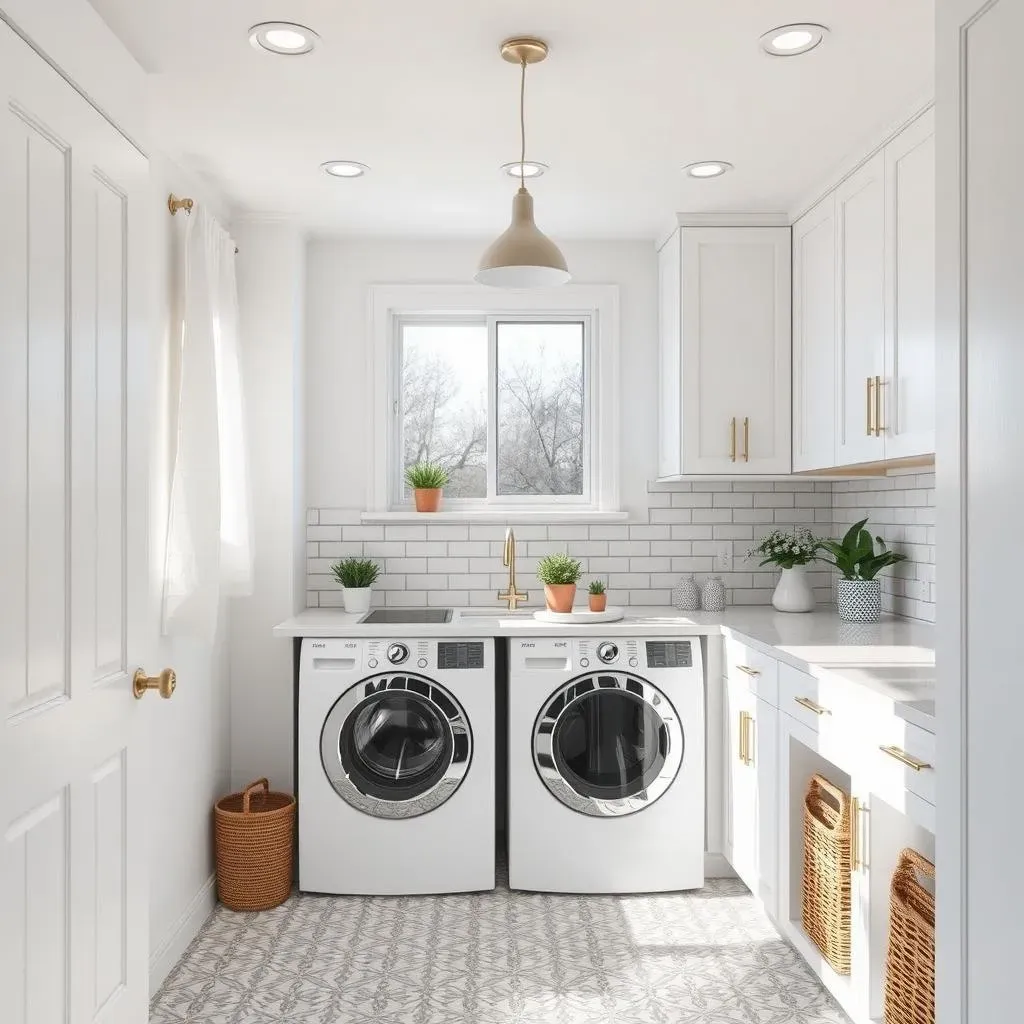 Creating a Stunning Modern Laundry Room: Aesthetic Details