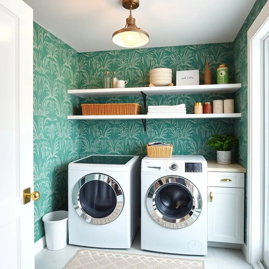 Creating Functional Style in Your Space Saving Small Laundry Room