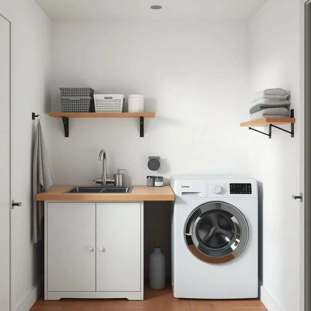 Creating Functional Workspaces in Tiny Laundry Spots