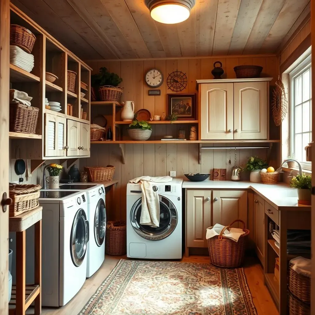 Creating Your Dream Rustic Laundry Room