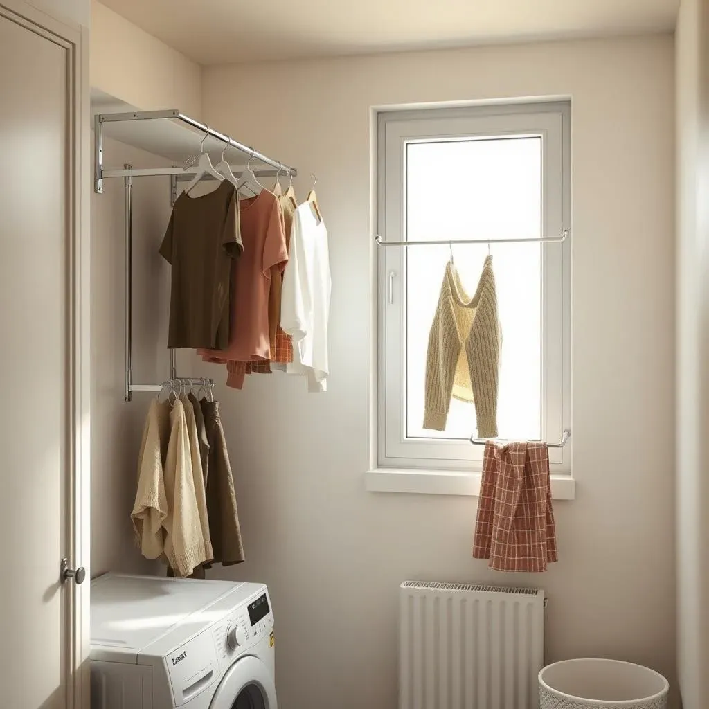 Creative Clothes Hanging Solutions for Tight Laundry Spaces