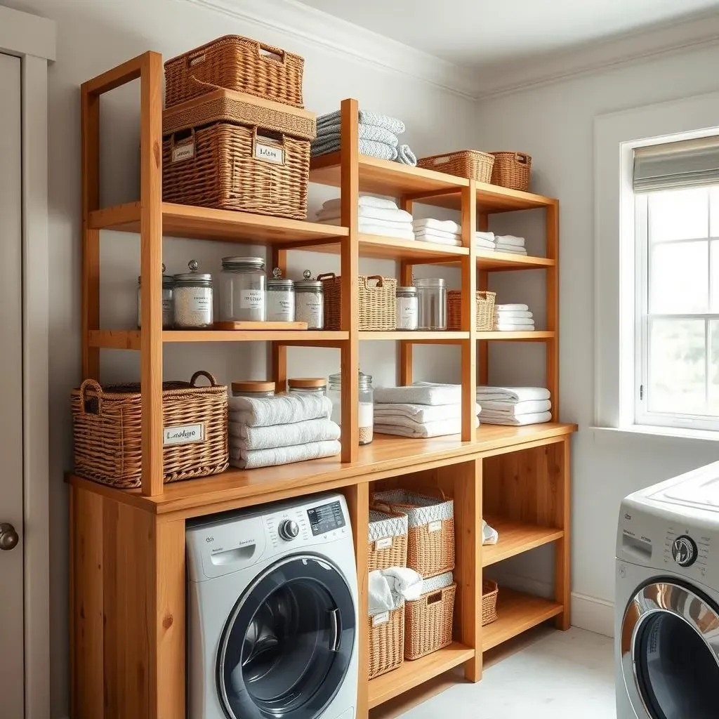Creative Laundry Room Shelf Decor Ideas to Personalize Your Space