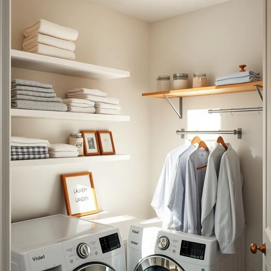 Creative Open Shelving Ideas for Small Laundry Rooms