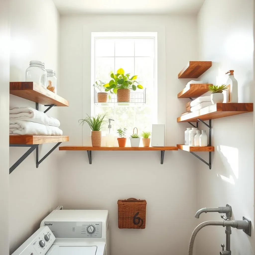 Creative Open Shelving Laundry Room Designs: Think Vertical and Beyond