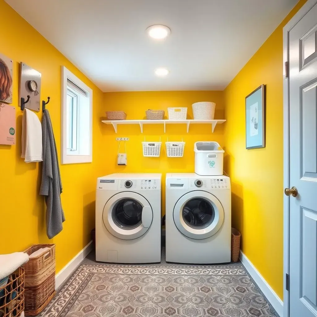 Creative Small Basement Laundry Room Ideas to Brighten Your Chores