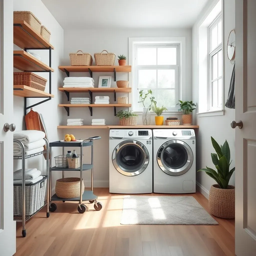 Creative Storage Solutions for Small Laundry Room Remodel Ideas