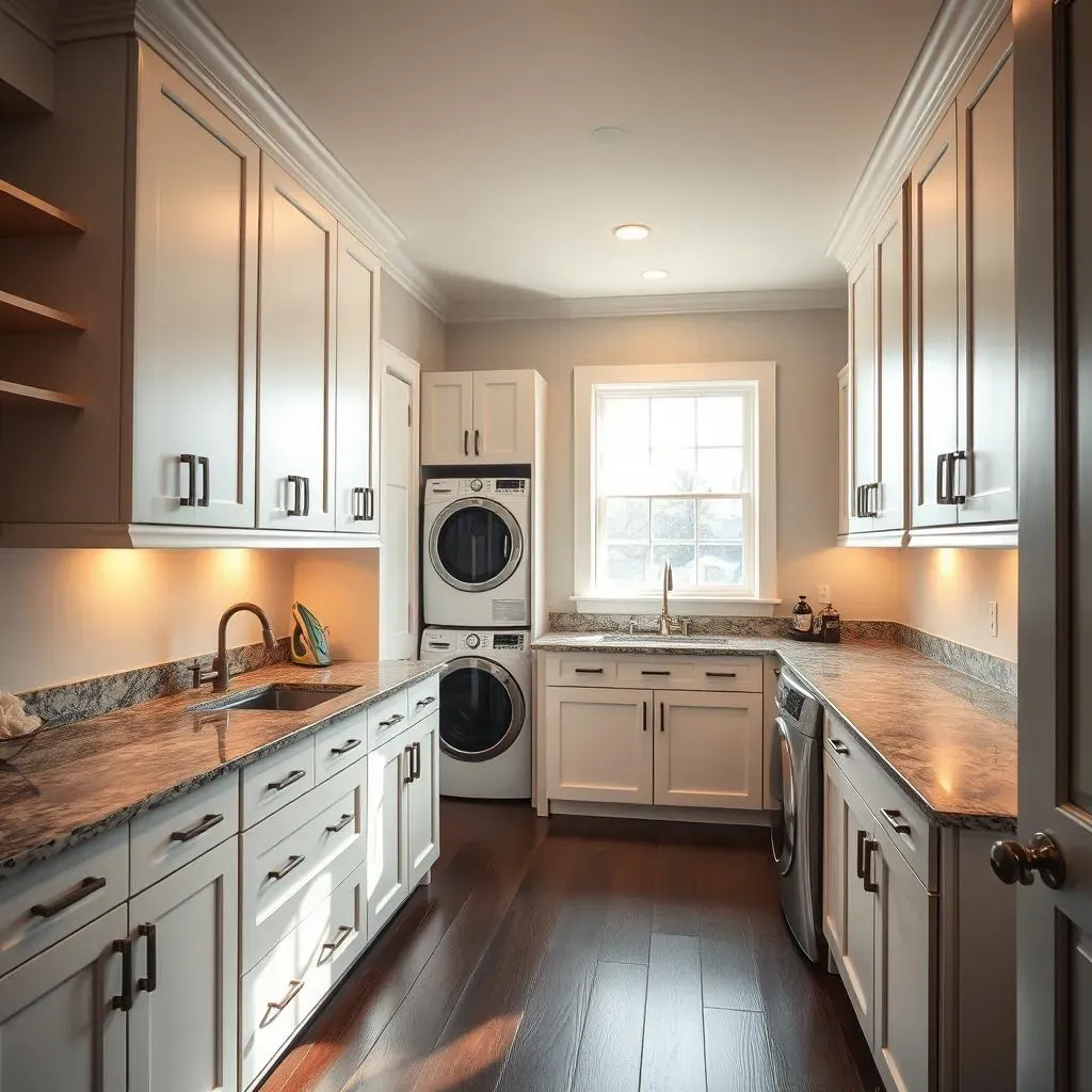 Ultimate Custom Laundry Room Cabinets