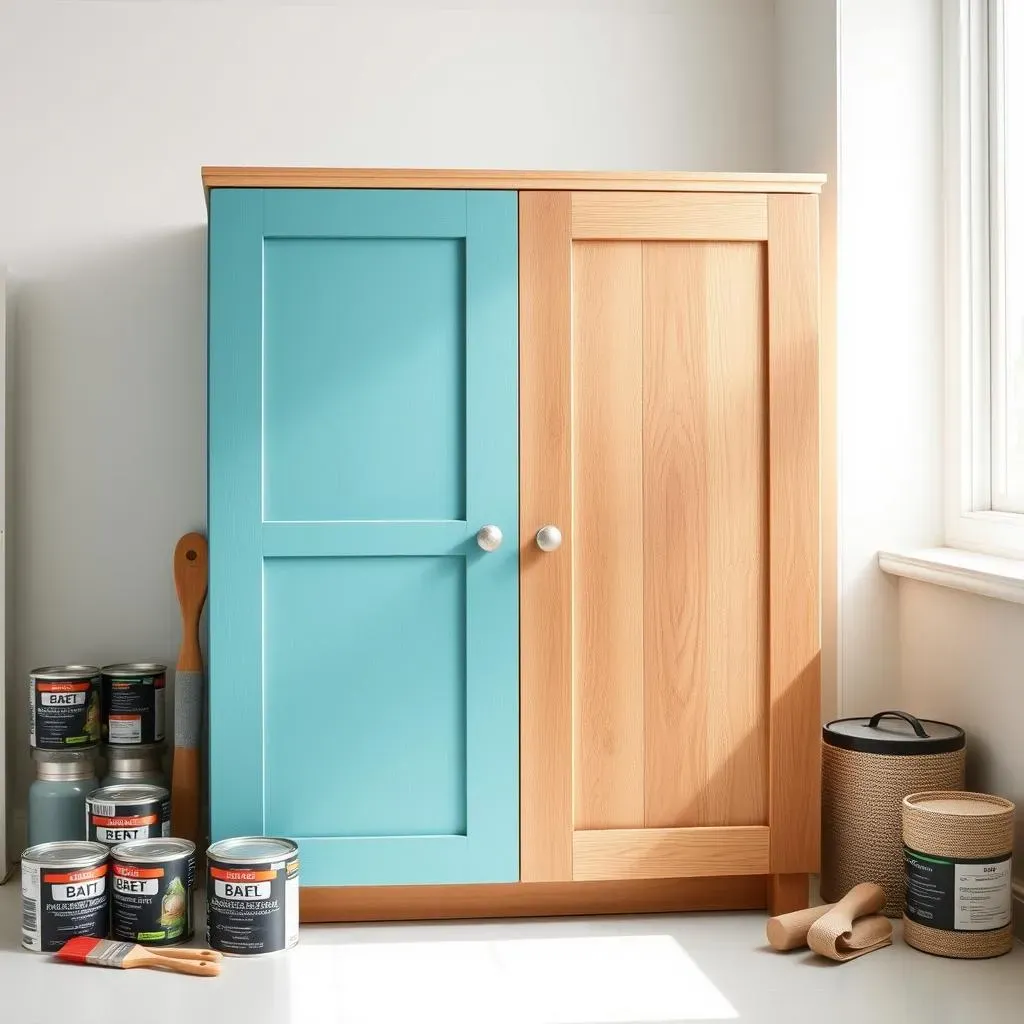 Customizing & Finishing Your DIY Laundry Room Sink Cabinet for Style