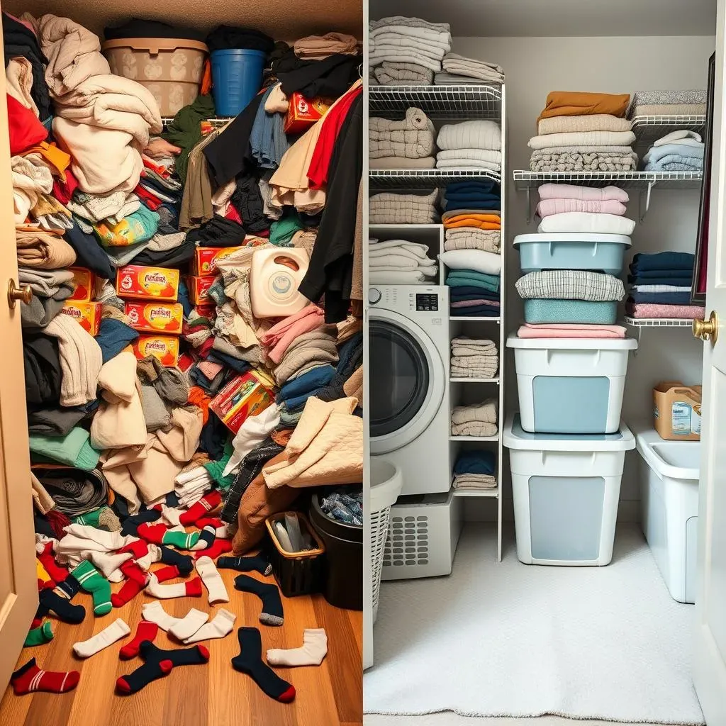 Decluttering is the First Step to Cheap Laundry Room Storage Ideas
