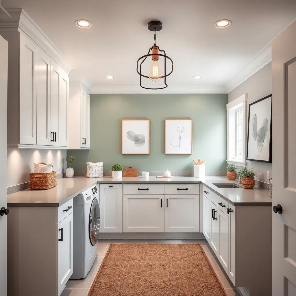 Decor and Style: Elevating Contemporary Laundry Room Aesthetics