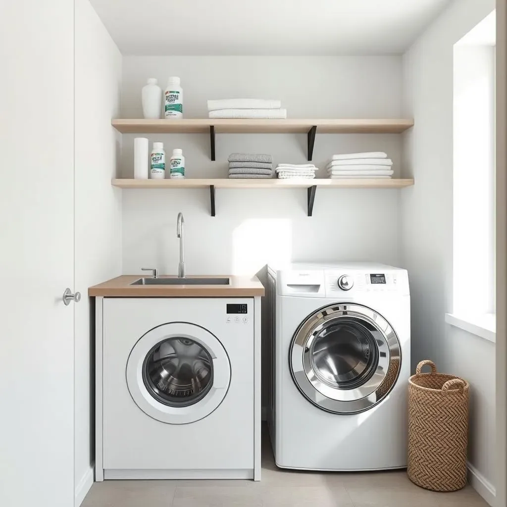 Decorating and Organizing Space Saving Small Laundry Rooms