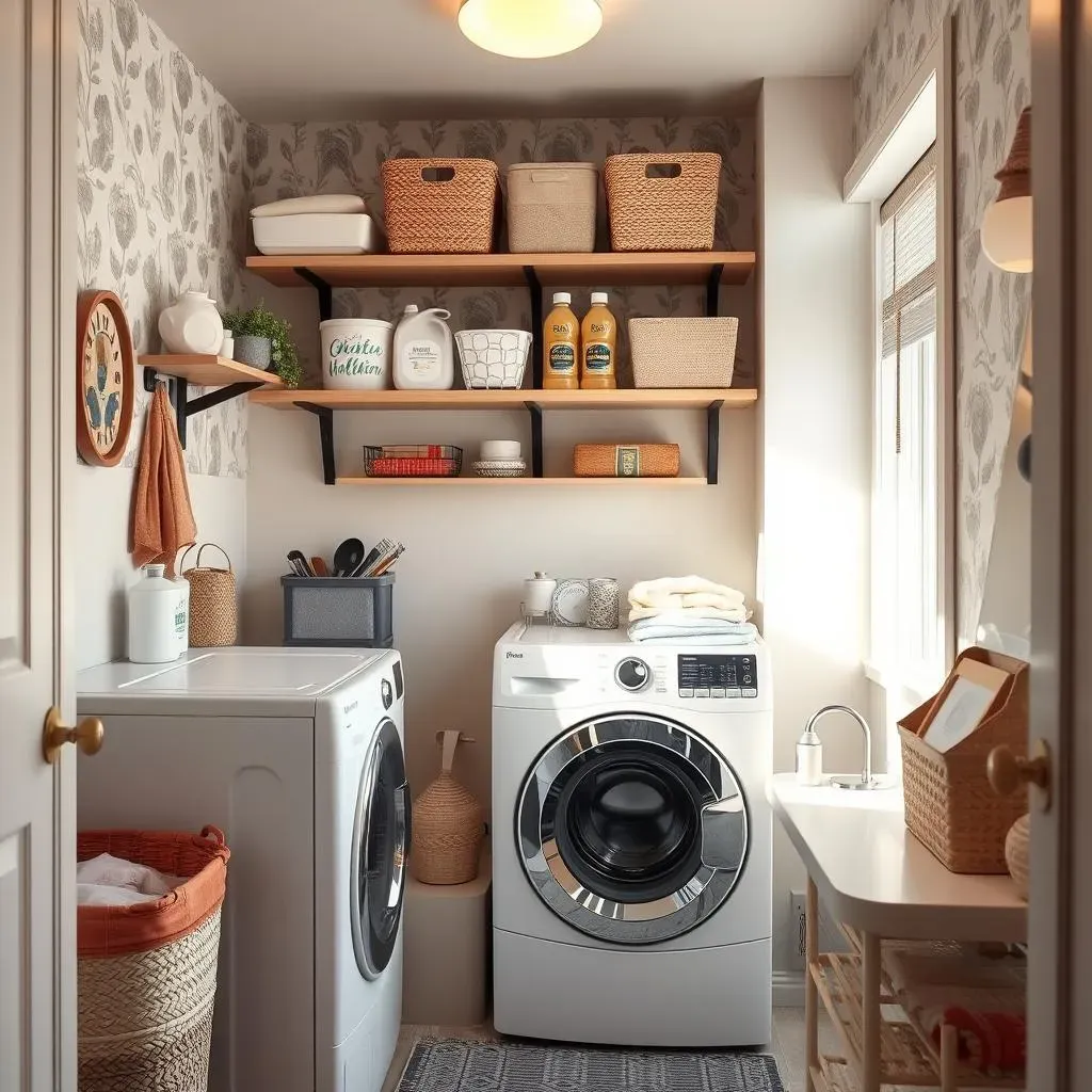 Decorating and Organizing Your Small Laundry Room Remodel Ideas