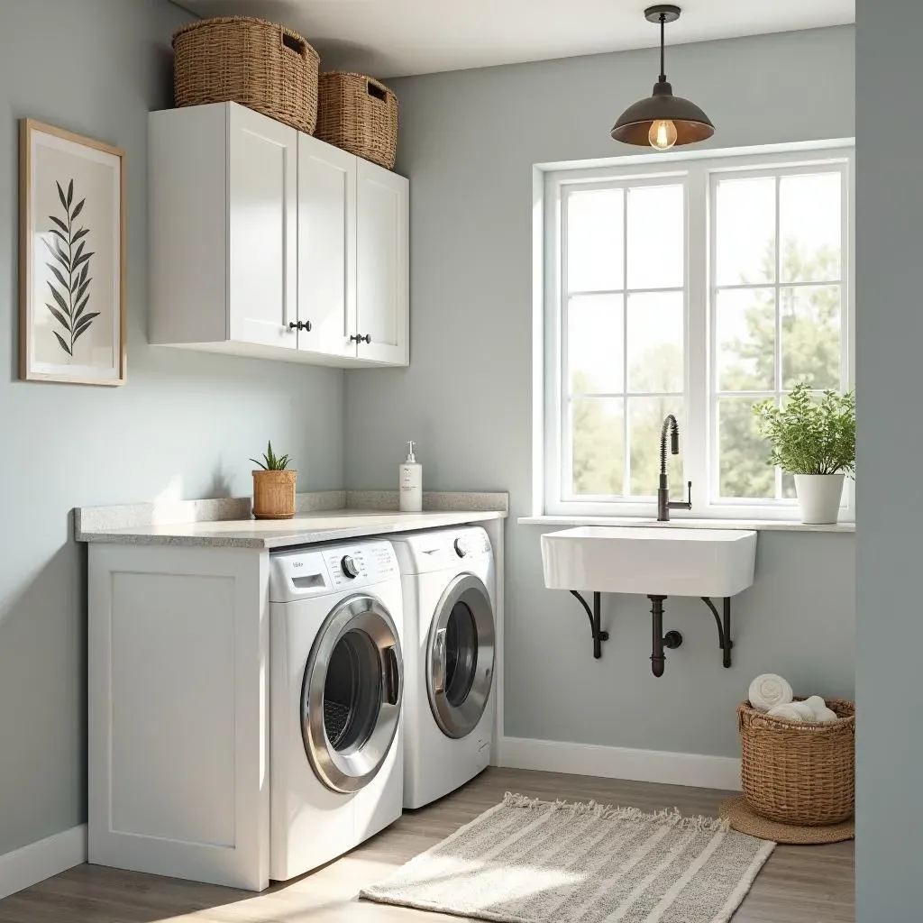 Decorating and Personalizing Your Modern Laundry Room