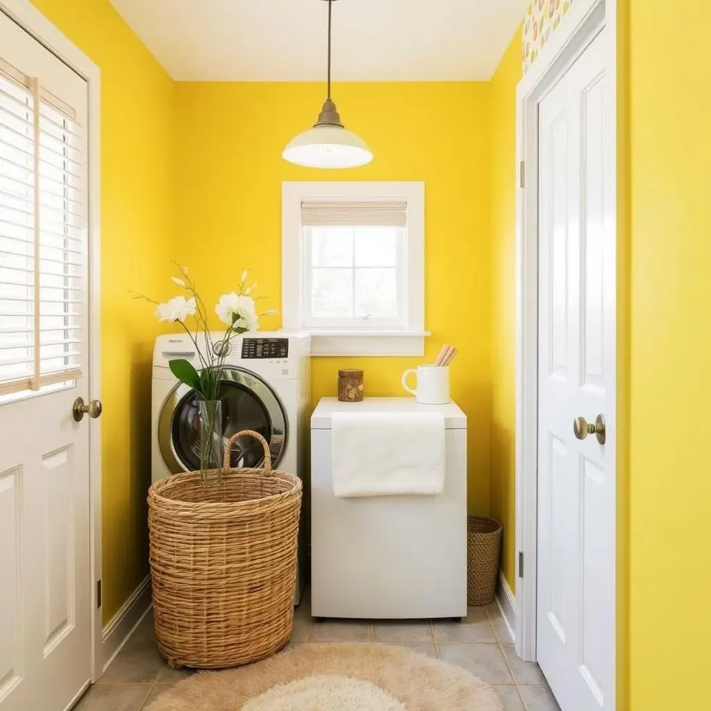 Decorating and Personalizing Your Small Laundry Room