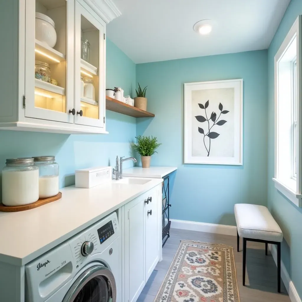 Decorating and Styling Your Galley Laundry Room