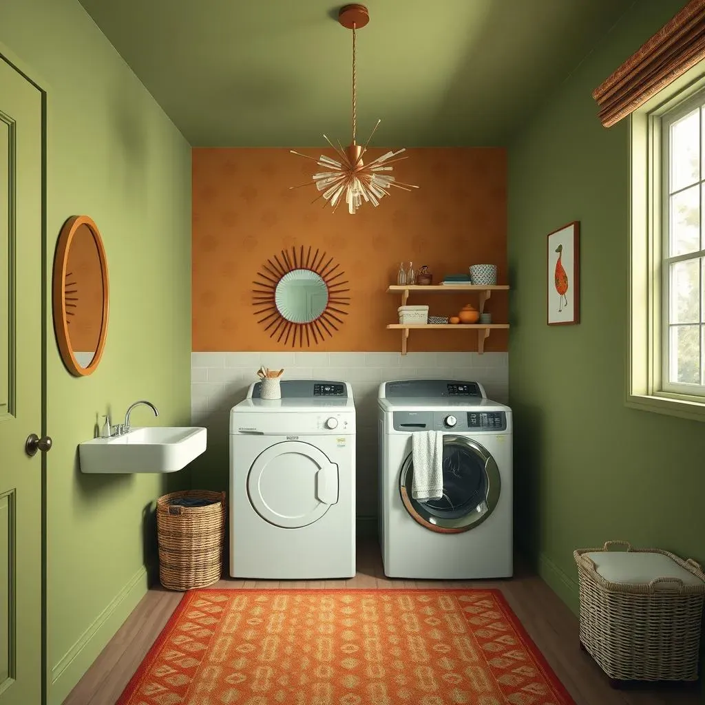 Decorating Your Dream Mid Century Modern Laundry Room