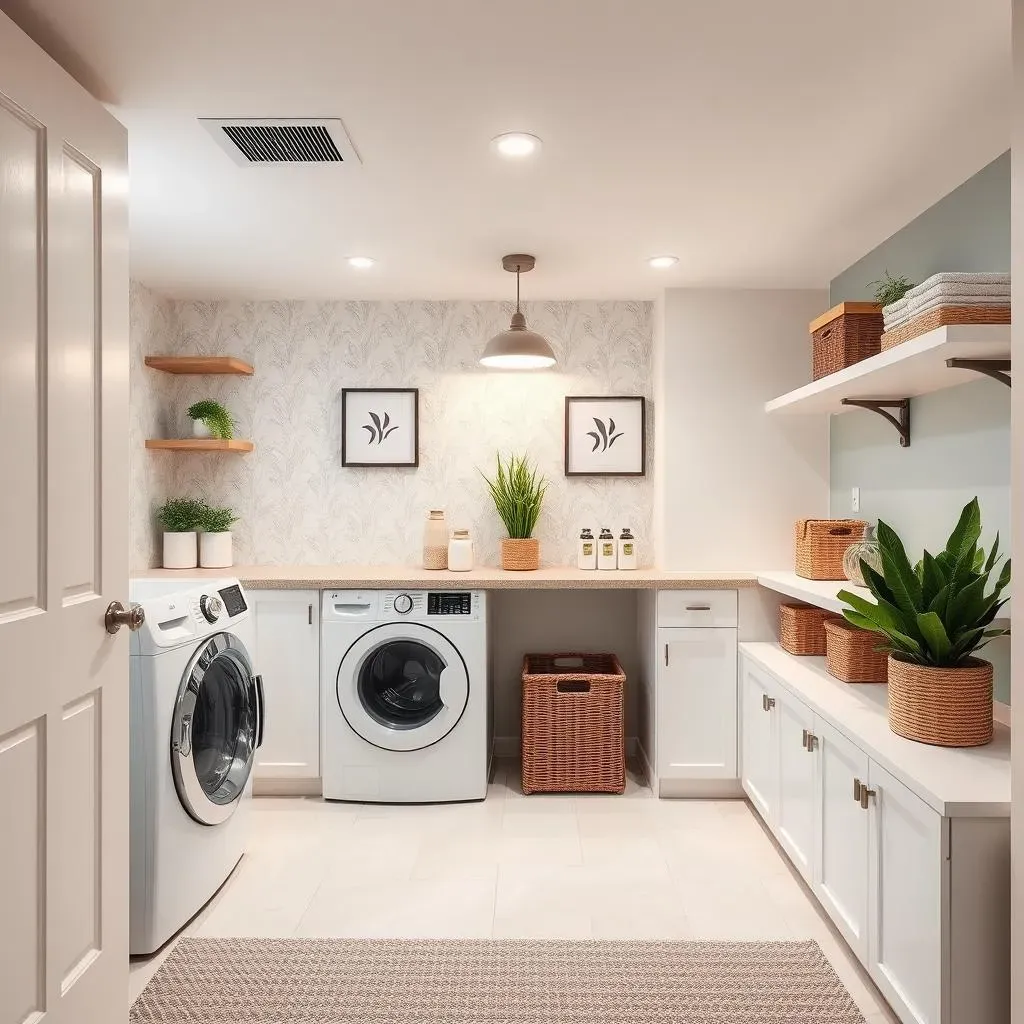 Design and Style Tips for Basement Laundry Rooms