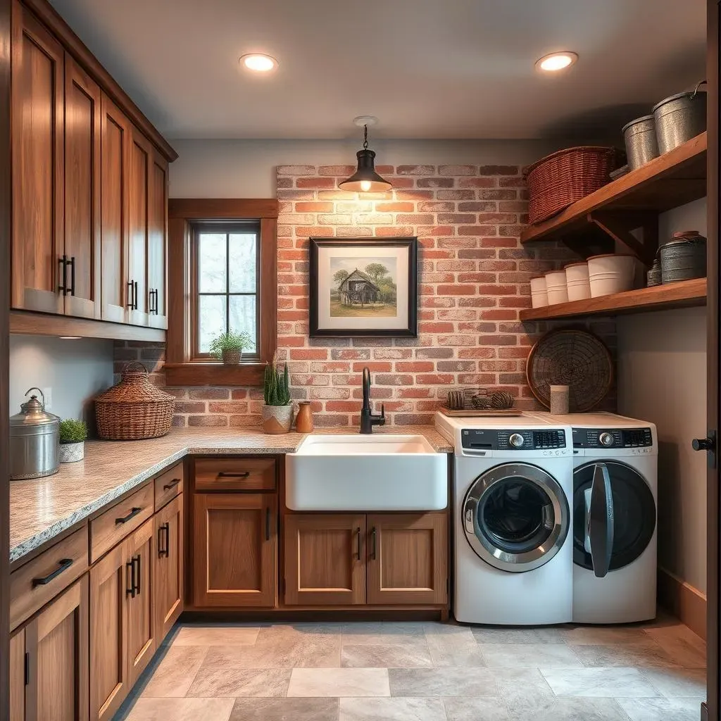 Designing a Functional and Stylish Laundry Room Around Your Farmhouse Sink