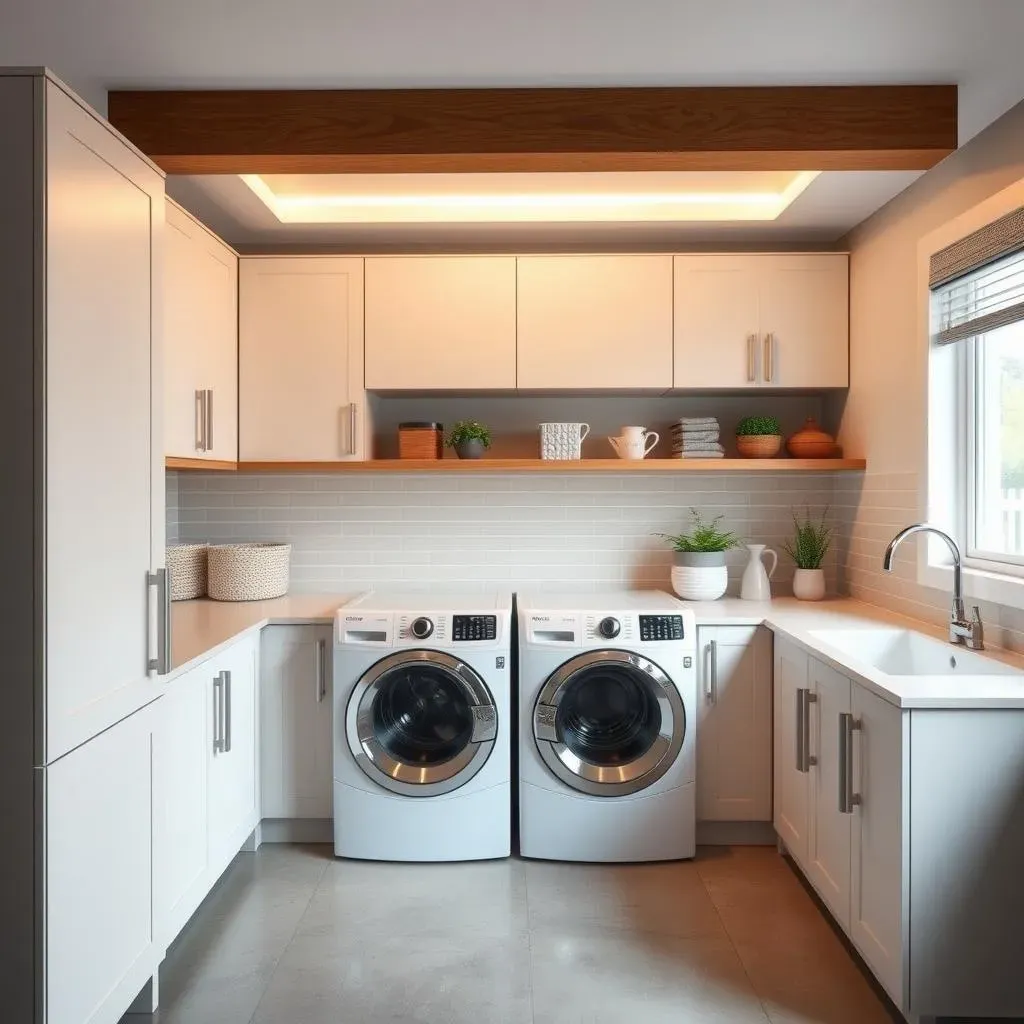 Designing a Stylish Contemporary Laundry Room