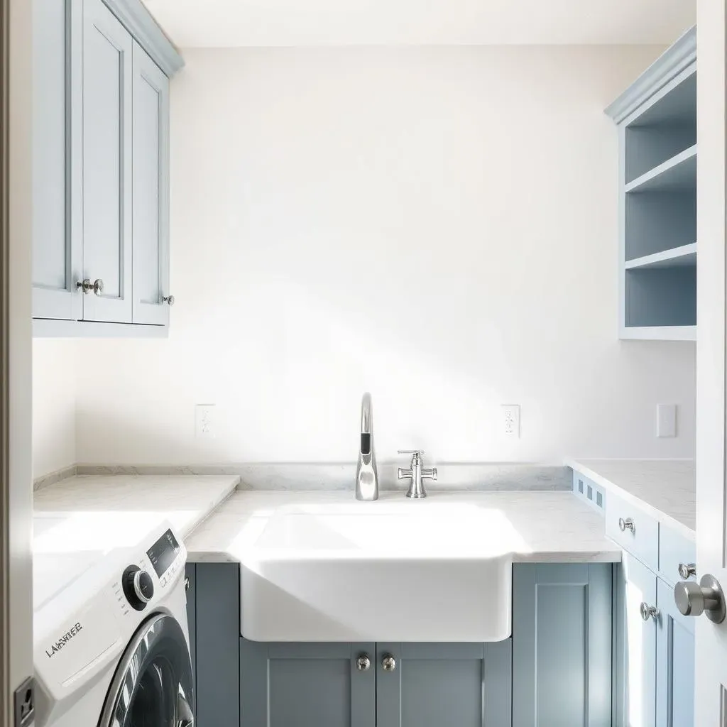 Designing Your Dream Laundry Room: Undermount Sink Integration