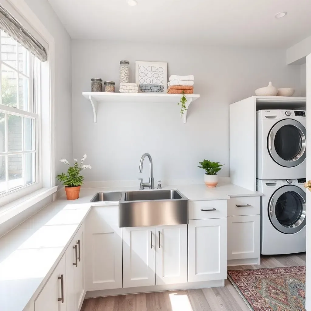 Designing Your Dream Laundry Room with a Stylish Modern Sink: Ideas & Inspiration