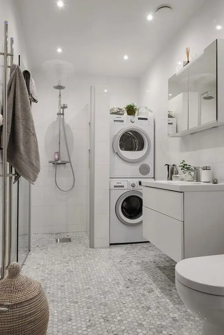 Designing Your Small Laundry Room with Toilet: Layouts That Work