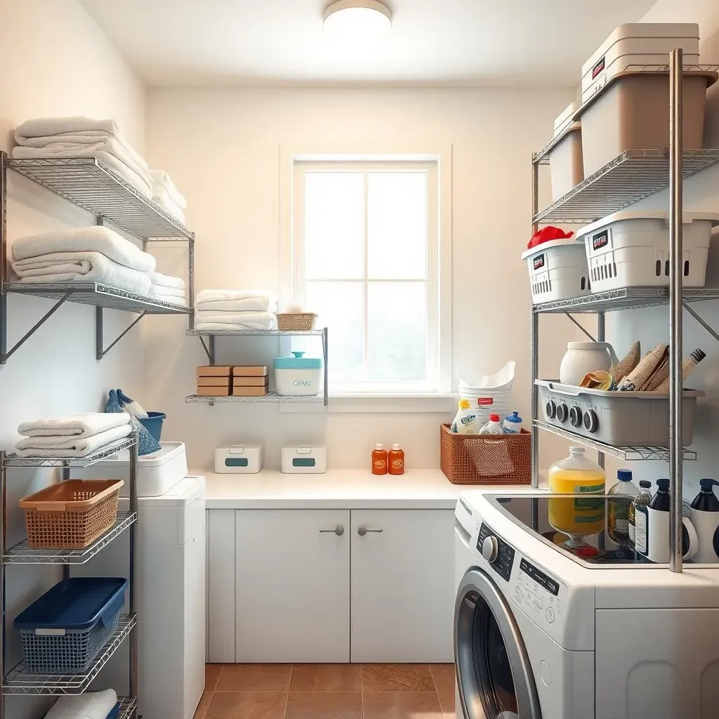 Different Types of Laundry Room Wire Shelving Ideas to Consider