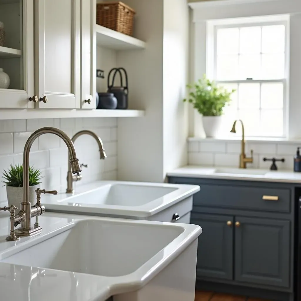 Different Wash Tub Sink Ideas to Inspire Your Laundry Room