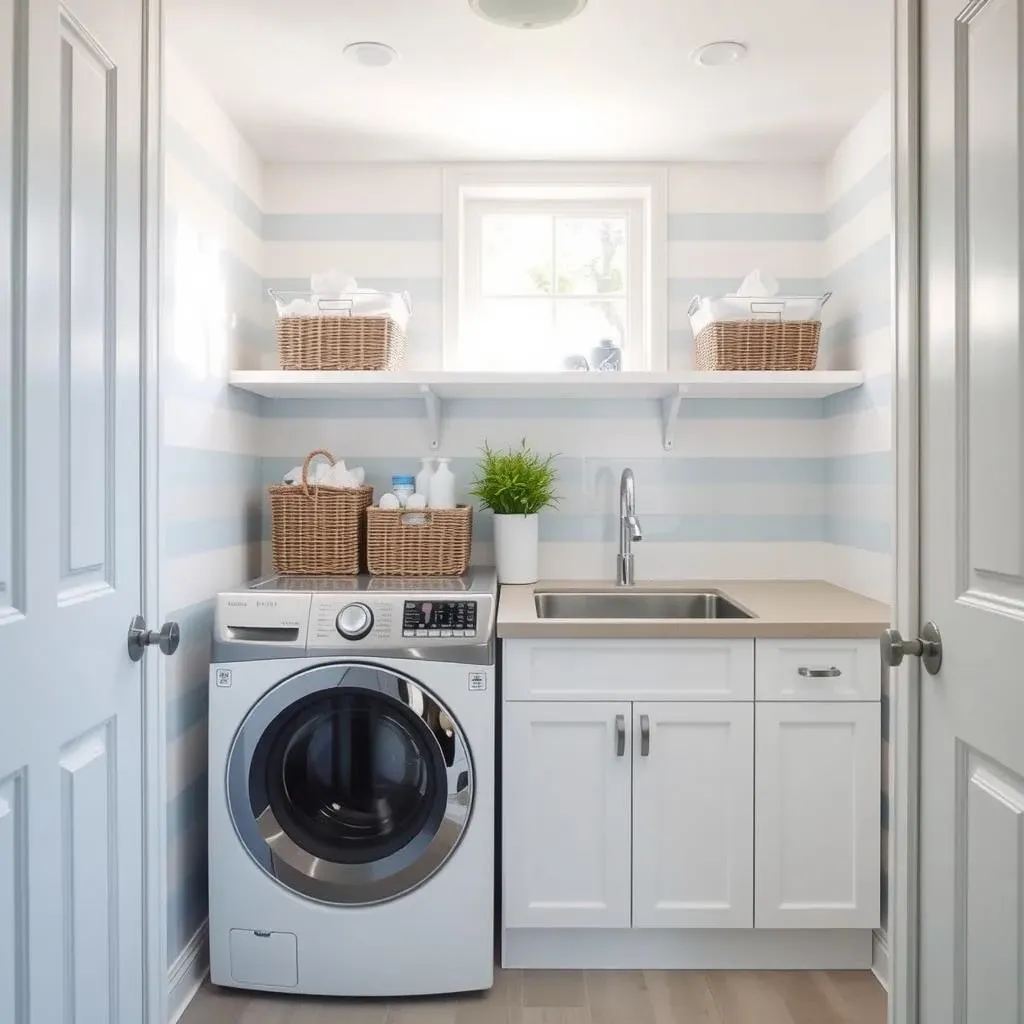 DIY Accent Wall Ideas for Laundry Rooms on a Budget