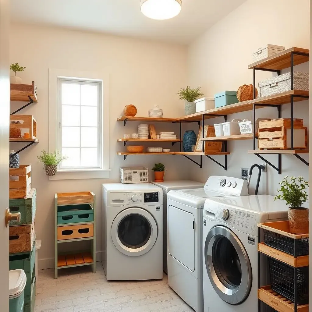 DIY and BudgetFriendly Laundry Room Shelving Ideas for Apartments