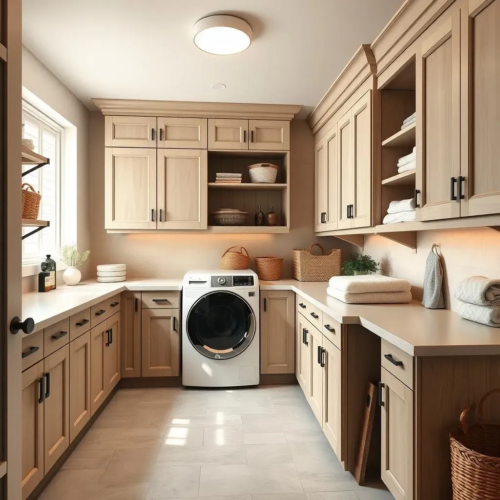 DIY and Custom Options: Creating Your Dream Laundry Room Cabinets