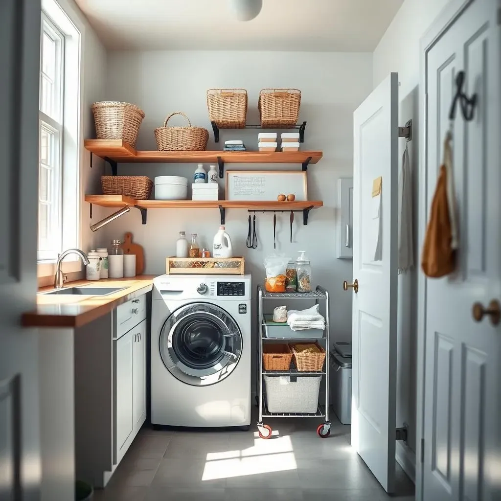 DIY and Portable Creative Small Laundry Room Ideas