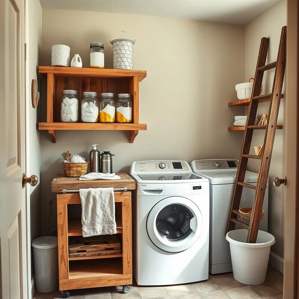 DIY and Repurposing: Creative Cheap Laundry Room Storage Ideas
