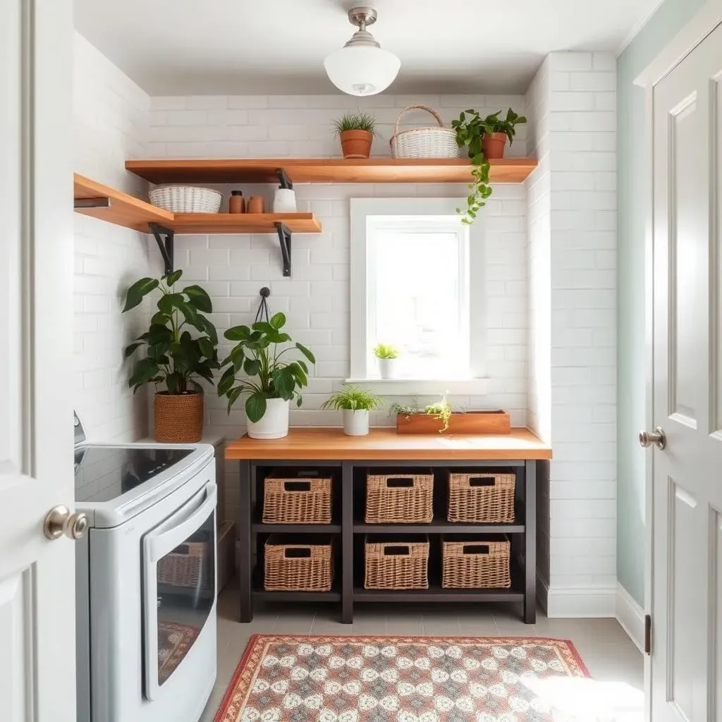 Awesome DIY Basement Laundry Room Ideas