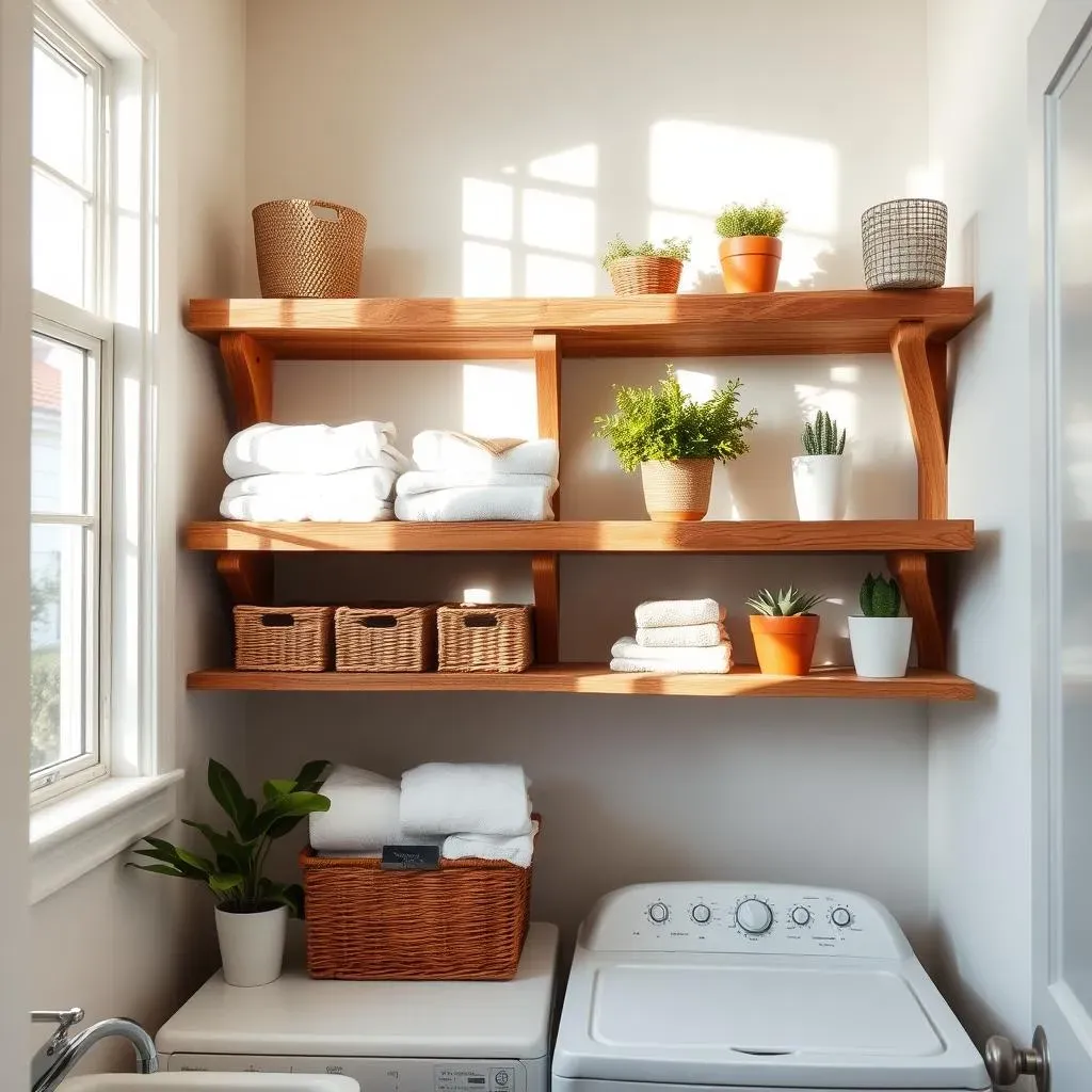 DIY Corner Shelving Ideas to Transform Your Laundry Space