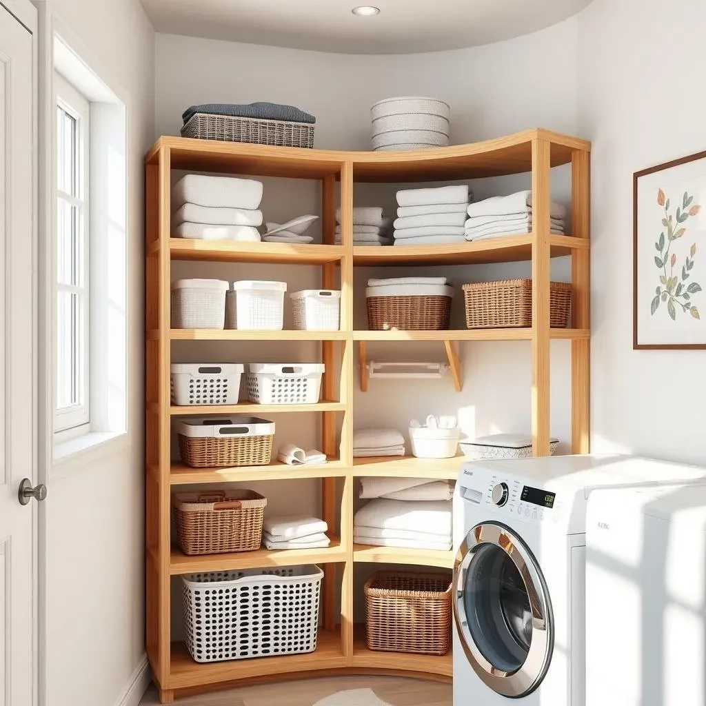 DIY Corner Shelving Projects for Your Laundry Room