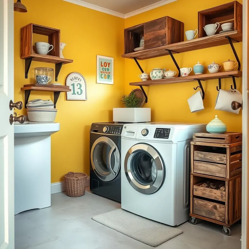 DIY Delight: Adding Personal Touches to Your Laundry Room Cabinets