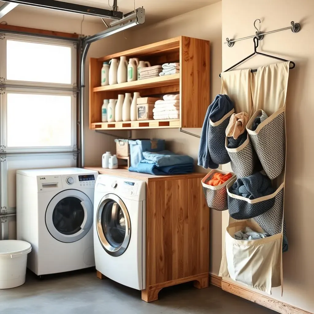 DIY Garage Laundry Storage Solutions for an Organized Space