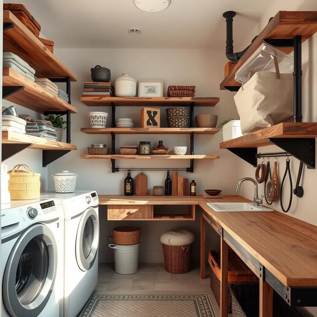 DIY Laundry Room Cabinets and Shelves: BudgetFriendly Solutions