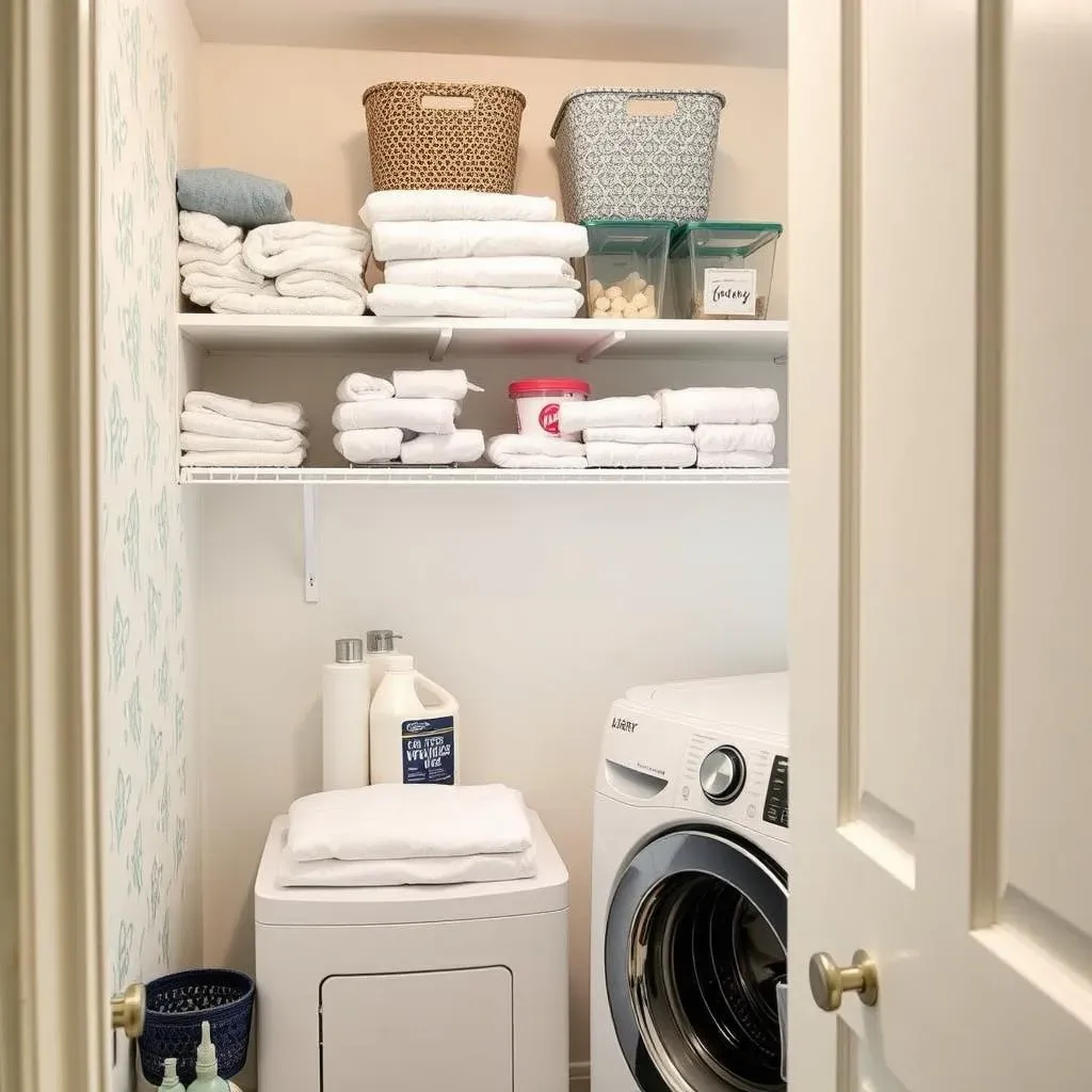 DIY Laundry Room Closet Makeover: BudgetFriendly Ideas