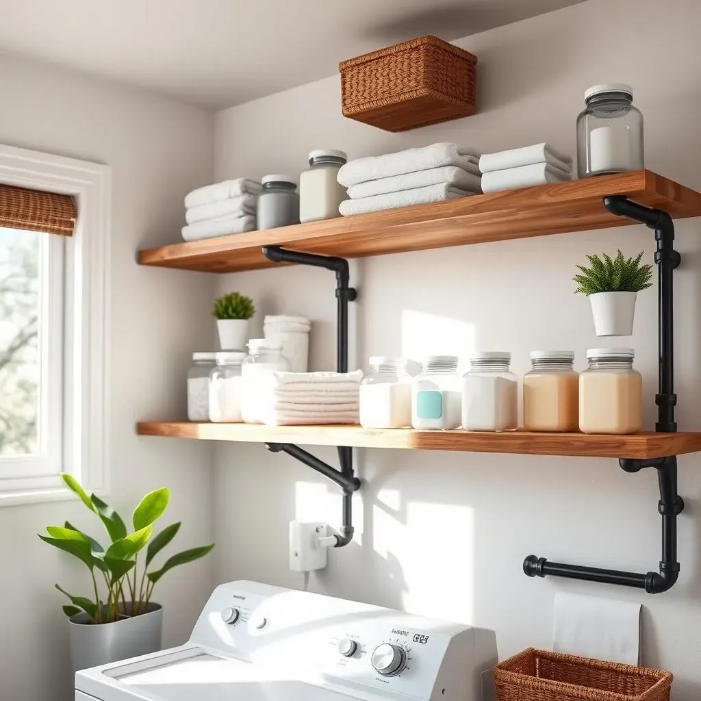 DIY Laundry Room Open Shelves: Easy Projects to Enhance Your Laundry Space