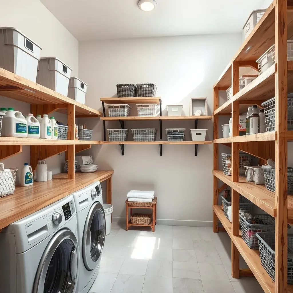 DIY Laundry Room Shelves: Build Your Own Storage Solutions