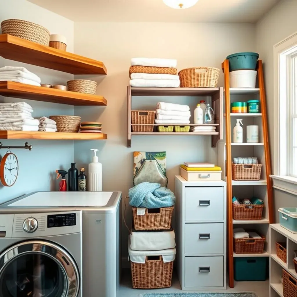 DIY Laundry Room Shelving and Storage Projects: Get Crafty