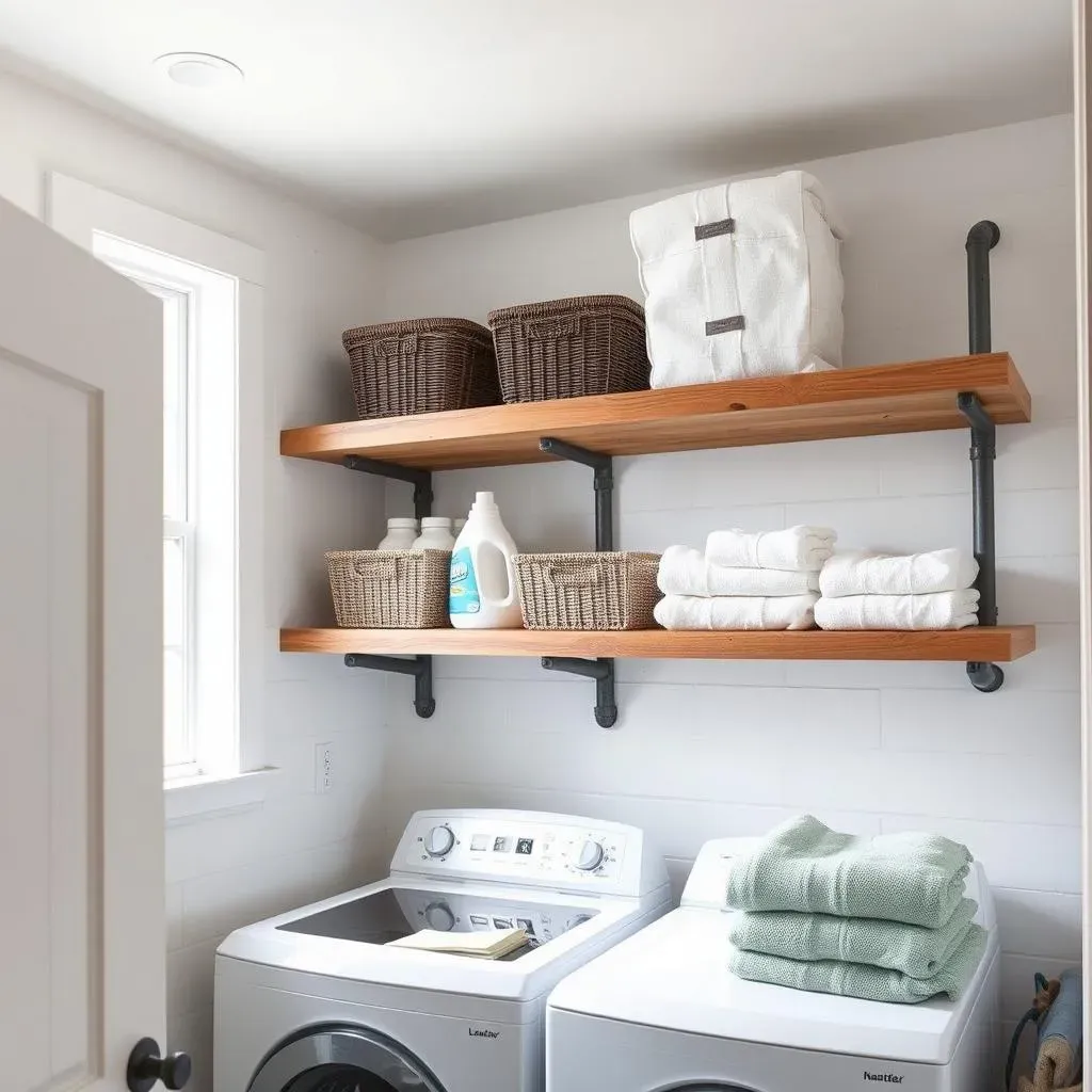 DIY Laundry Room Shelving: Easy and Affordable Options