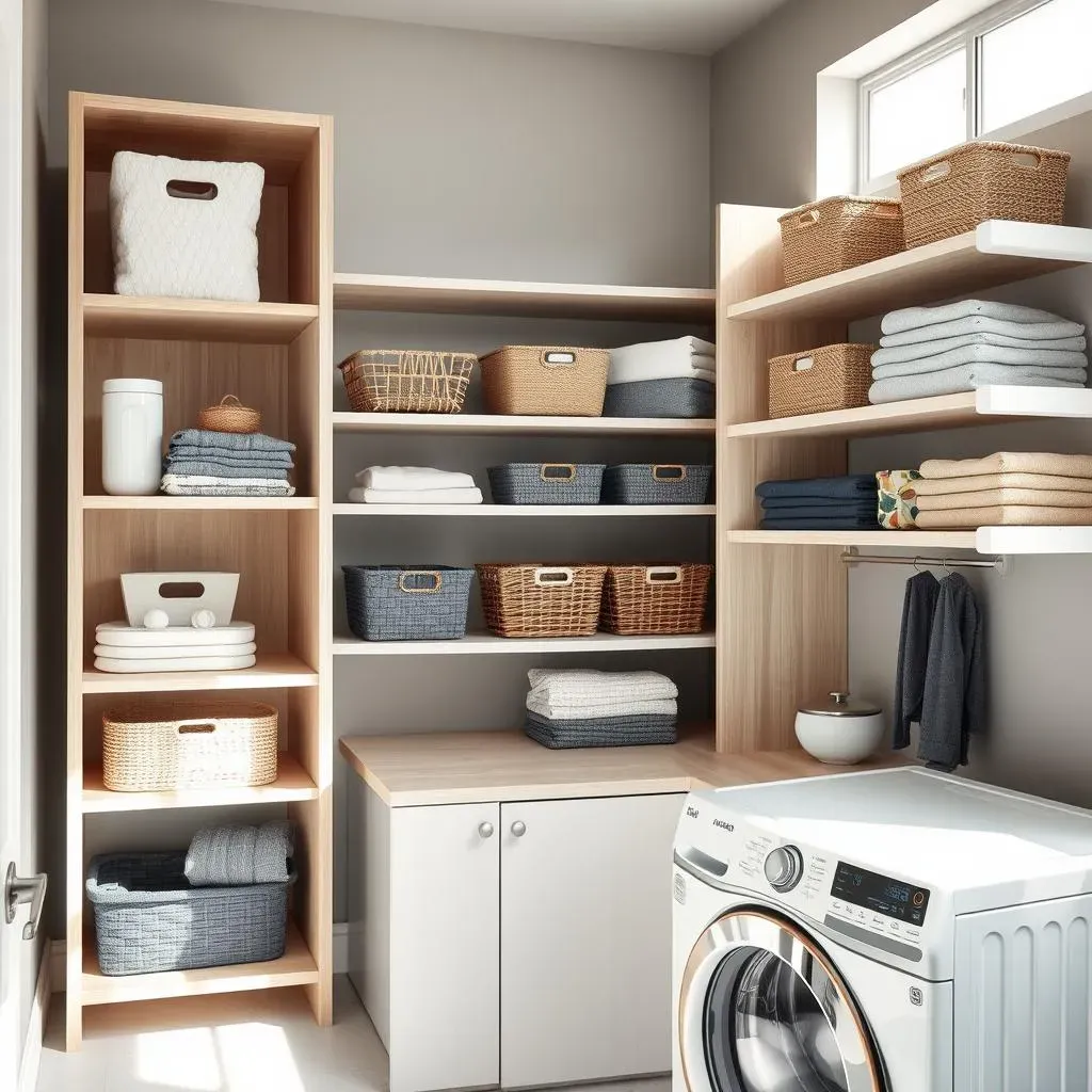 Ultimate DIY Laundry Room Shelving Projects