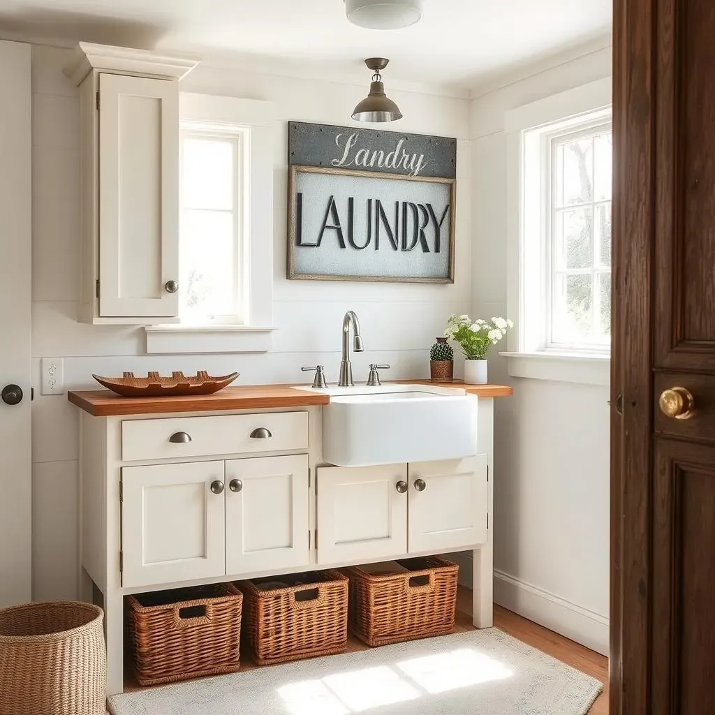 DIY Laundry Room Sink Cabinet Ideas & Inspiration to Spark Your Project