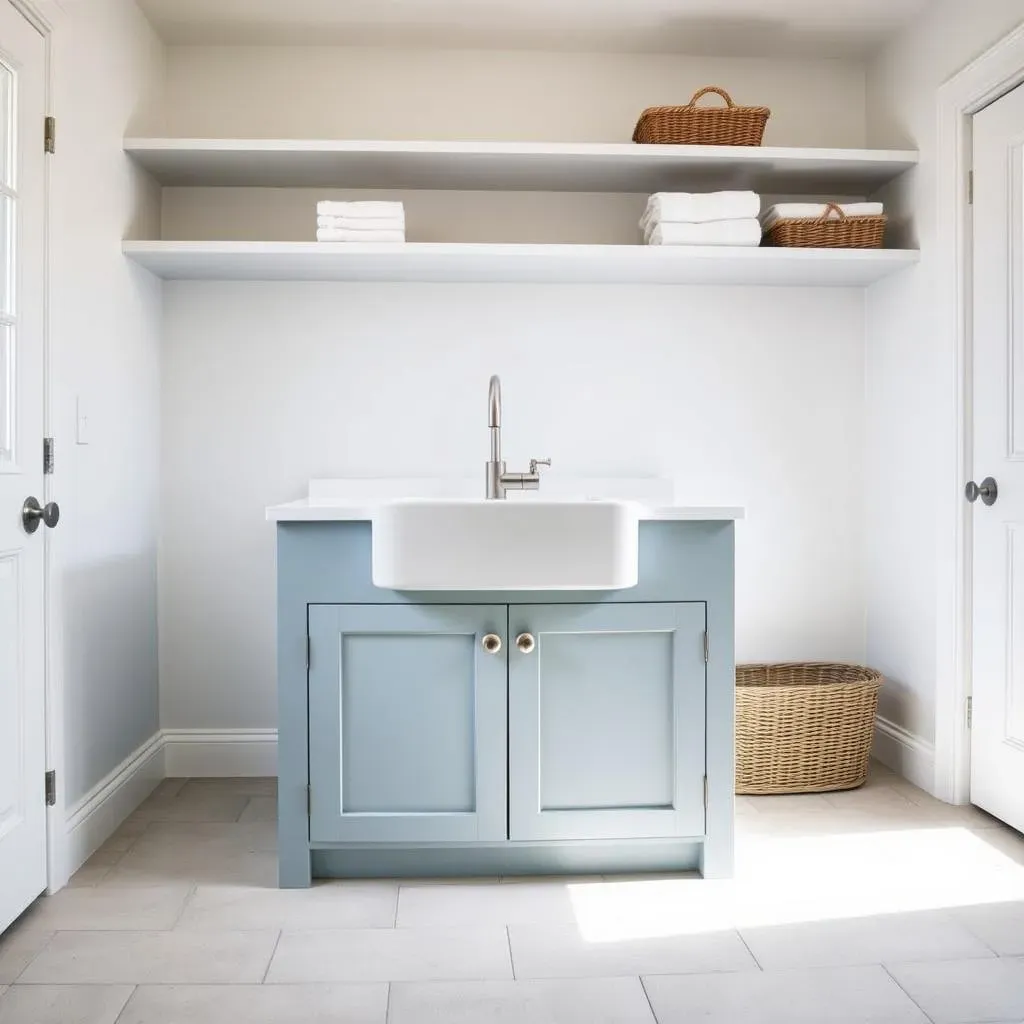 Ultimate DIY Laundry Room Sink Cabinet Makeover Guide
