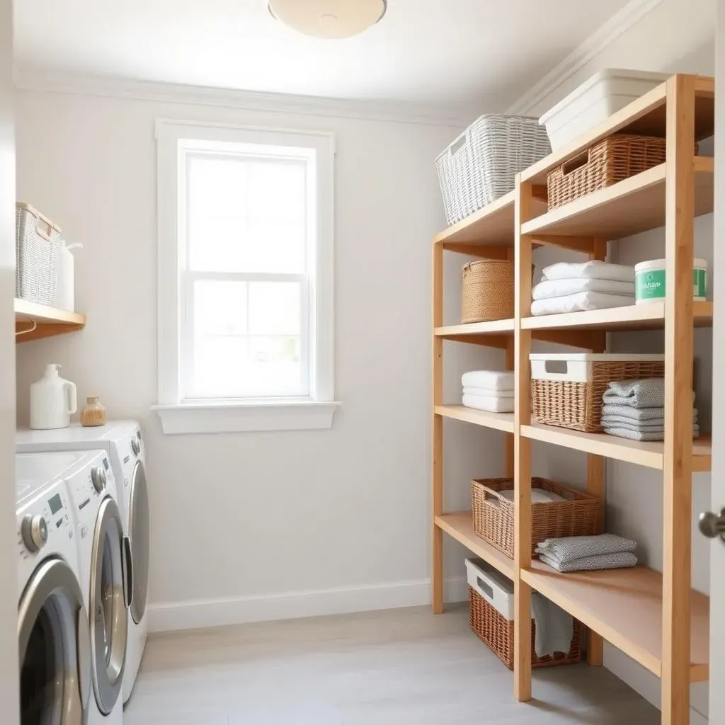 Ultimate DIY Laundry Room Storage Shelves